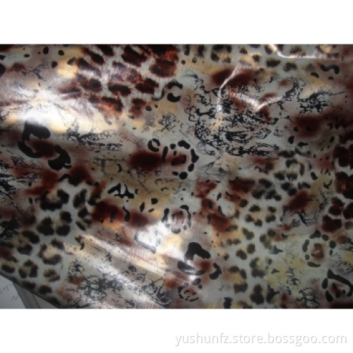 Polyester Pongee with Pyrograph